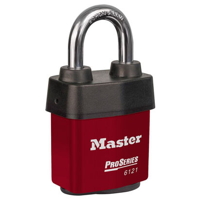Master Lock 6121KA-RED Product Image 1